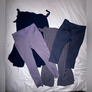 Women's L-XL leggings, flowy pants